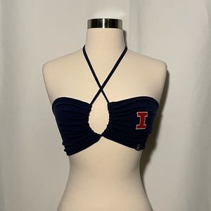 University of Illinois crop top
